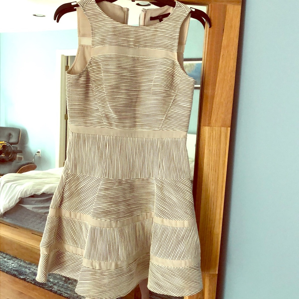 TIBI striped dress—so pretty!